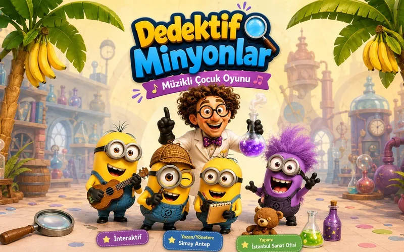 Dedektif Minyonlar Müzikali etkinliği