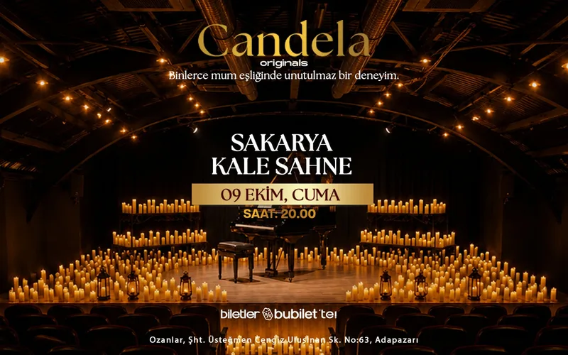 Candela Concert Sakarya Kale Sahne'de etkinliği
