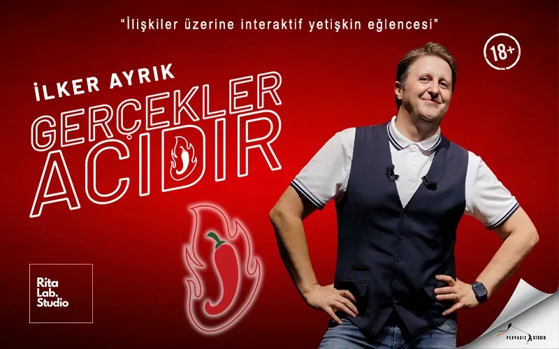 İlker Ayrık'la Gerçekler Acıdır etkinlik görseli