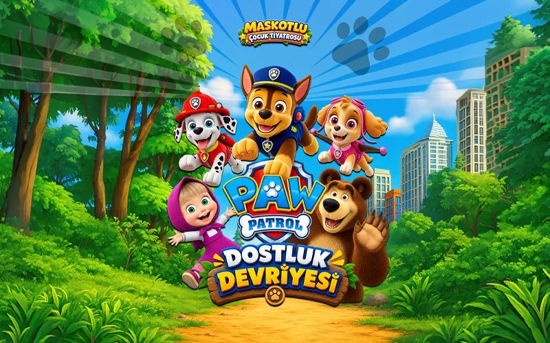 Paw Patrol Dostluk Devriyesi etkinliği